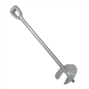 No-wrench Screw Anchors