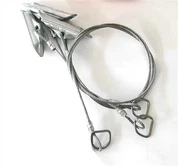 Steel Bullet Anchor with Thimble Loop